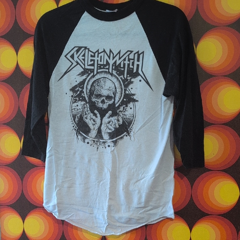 SKELETONWITCH Raglan Sleeve Tee